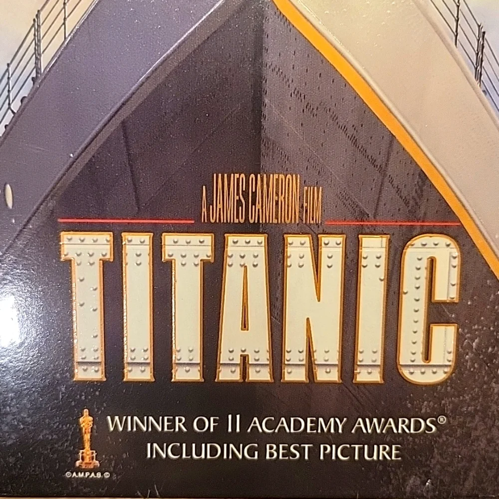 Titanic VHS Tapes, NWT